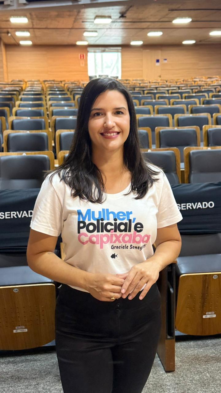 Graciela Sonegheti, policial e psicóloga especialista em primeira infância